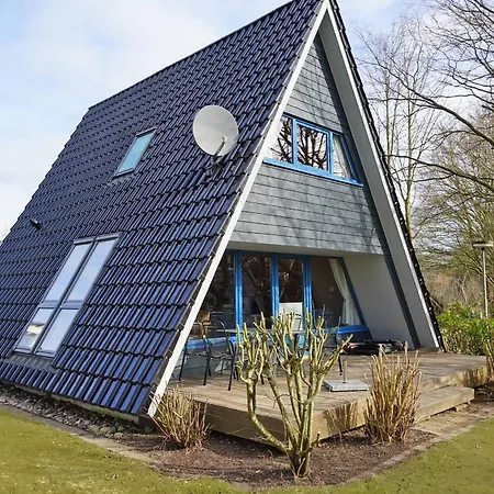 Дом отдыха Zeltdachhaus Mit Wlan Und Grosser Terrasse Дамп